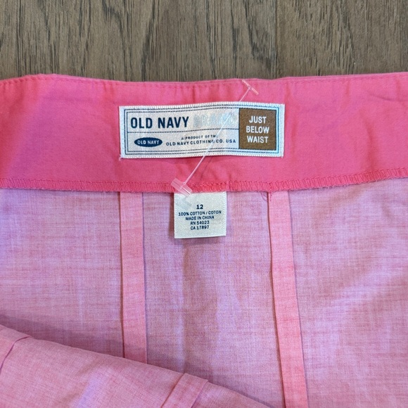 NWOT Old Navy Vintage Pink City Print A-Line Skirt Size 12 - Picture 3 of 7
